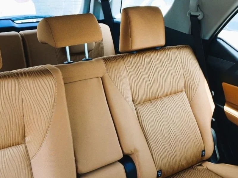 2025 Toyota Fortuner 2.4 Litres 4 Cylinders Diesel Engine White Tan SUV GCC Specs Automatic
