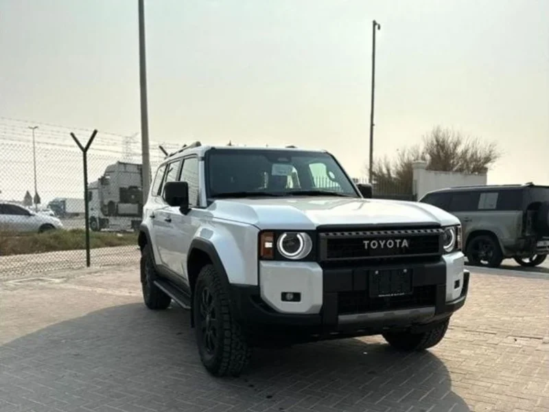 2024 Toyota Prado First Edition 2.4 Litres Turbo 4 Cylinders Petrol Engine White Brown SUV Automatic