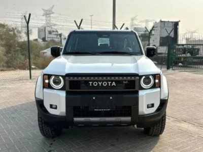 2024 Toyota Prado First Edition 2.4 Litres Turbo 4 Cylinders Petrol Engine White Brown SUV Automatic