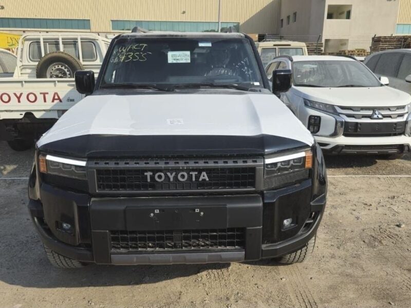 2024 Toyota PRADO 250 2.4 Litres 4 Cylinders Petrol Engine Black SUV European Specs Automatic