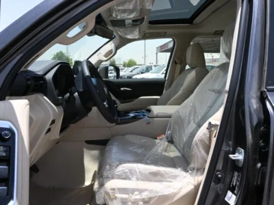 2025 Toyota Land Cruiser GXR 3.5L Twin-Turbo V6 Engine Grey Beige FULL WITH JBL AND BIG KIT