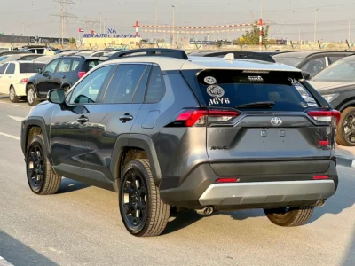 2021 Toyota Rav4 Trd Off Road Fully Loaded 4 Cylinders Engine Grey Black SUV American Specs