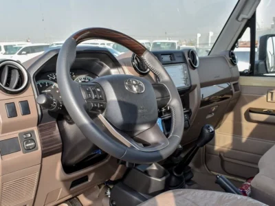 2024 Toyota Land Cruiser Pick Up 4.0 Litres V6 Petrol Engine Single Cabin Beige GCC Specs MT