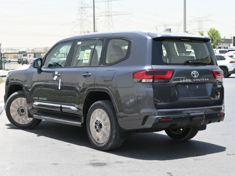 2025 Toyota Land Cruiser GXR 3.5L Twin-Turbo V6 Engine Grey Beige FULL WITH JBL AND BIG KIT