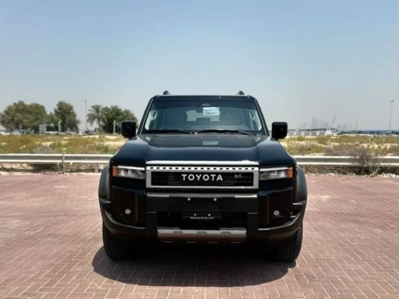2024 Toyota Prado 2.4 Litres Turbo 4 Cylinders Petrol Engine Black Beige SUV Automatic
