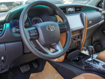 2025 Toyota Fortuner 2.7 Litres 4 Cylinders Petrol Engine Grey Tan SUV GCC Specs Automatic