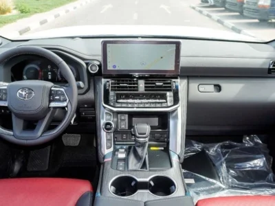 2025 Toyota Land Cruiser VXR 3.3 Litres 6 Cylinders Diesel Engine Black Red SUV Automatic Full Option