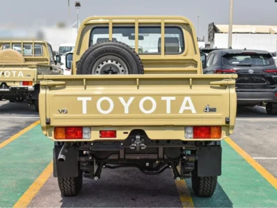 2024 Toyota Land Cruiser Pick Up 4.0 Litres V6 Petrol Engine Single Cabin Manual Beige GCC Specs