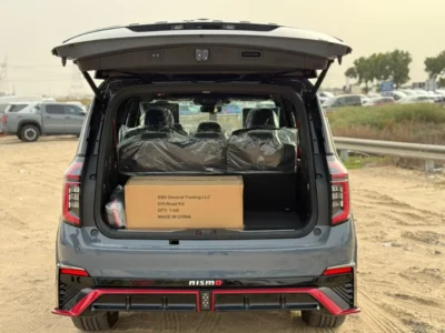 2026 Nissan Patrol NISMO 3.5 Litres Twin Turbo 6 Cylinders Petrol Engine Grey Burgundy SUV GCC Specs