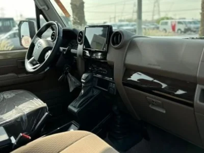 2024 Toyota Land Cruiser 71 Hard Top 4.0 Litres V6 Petrol Engine Beige Brown SUV GCC Specs AT 3 Doors