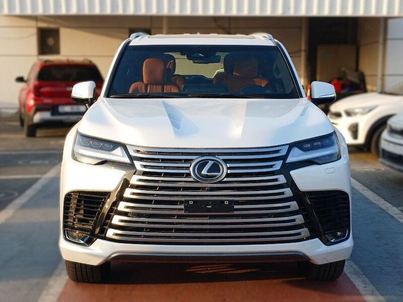 2026 Lexus LX 700h VIP 3.5 Litres 6 Cylinders Hybrid Engine White Tan SUV GCC Specs Automatic