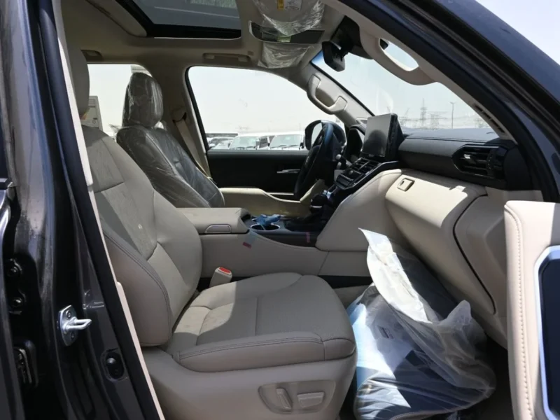 2025 Toyota Land Cruiser GXR 3.5L Twin-Turbo V6 Engine Grey Beige FULL WITH JBL AND BIG KIT