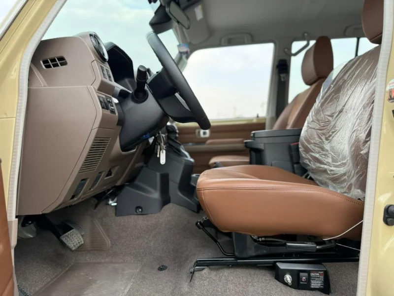 2025 Toyota Land Cruiser 70 LX 2.8 Litres 4 Cylinders Diesel Engine Beige Tan SUV GCC Specs