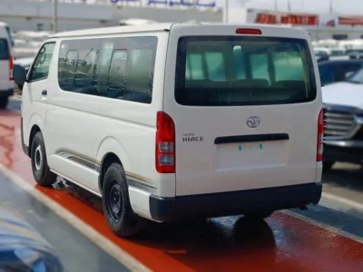 2025 Toyota HiAce Standard Roof 2.5 Litres 4 Cylinders Diesel Engine MT White Grey Van