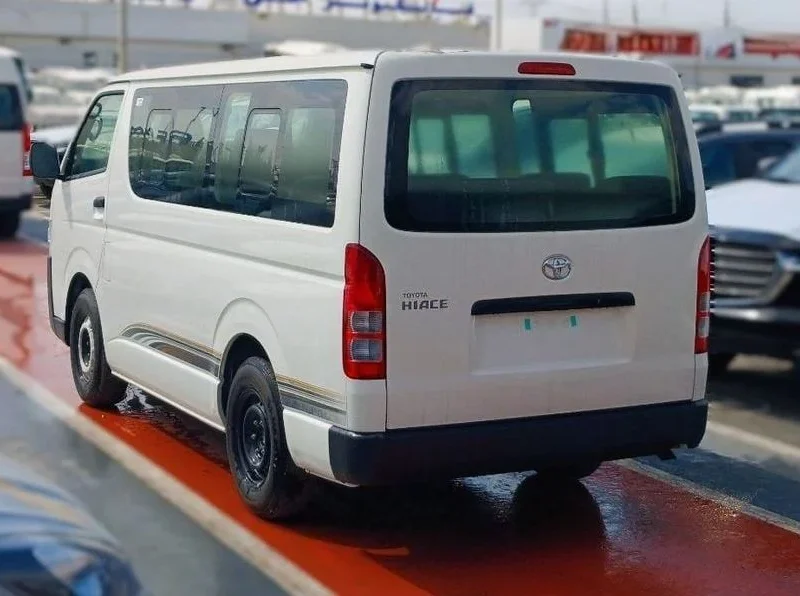 2025 Toyota HiAce Standard Roof 2.5 Litres 4 Cylinders Diesel Engine MT White Grey Van