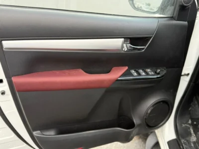 2026 Toyota Hilux GLX-S 2.7 Litres 4 Cylinders Petrol Engine White Maroon Pickup Truck GCC Specs