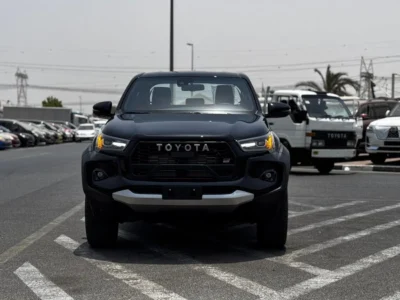 2025 Toyota Hilux GR Sport 2.8 Litres 4 Cylinders Diesel Engine Black Pickup Truck Automatic