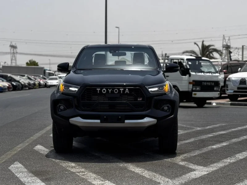 2025 Toyota Hilux GR Sport 2.8 Litres 4 Cylinders Diesel Engine Black Pickup Truck Automatic