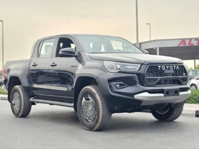 2025 Toyota Hilux GR 2.8 Litres 4 Cylinders Diesel Engine Black Pickup Truck Automatic