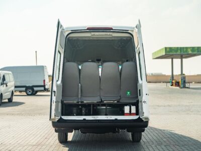 2026 JAC Sunray 2.8 Litres 4 Cylinders DIESEL Engine White Grey Van Manual GCC Specs