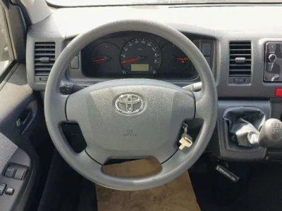 2025 Toyota Hiace GL Highroof 2.5 Litres 4 Cylinders Diesel Engine MT White Grey Van