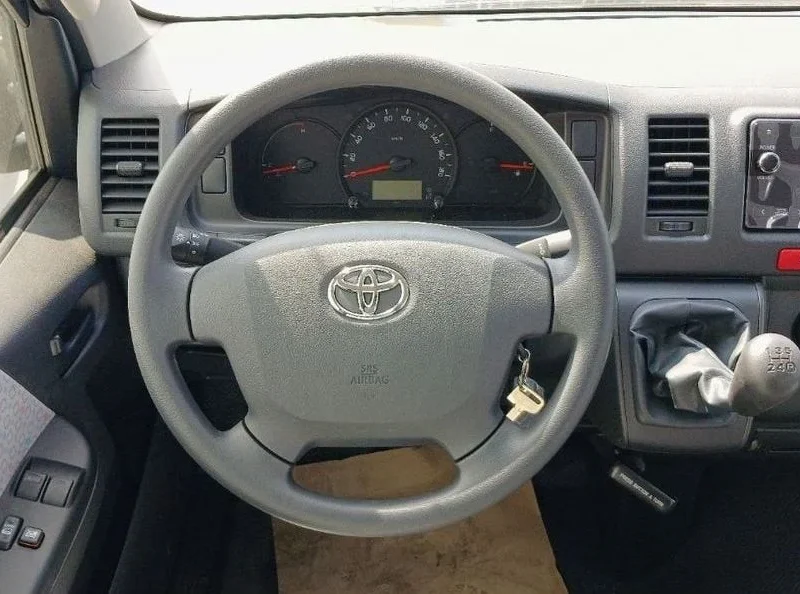 2025 Toyota Hiace GL Highroof 2.5 Litres 4 Cylinders Diesel Engine MT White Grey Van
