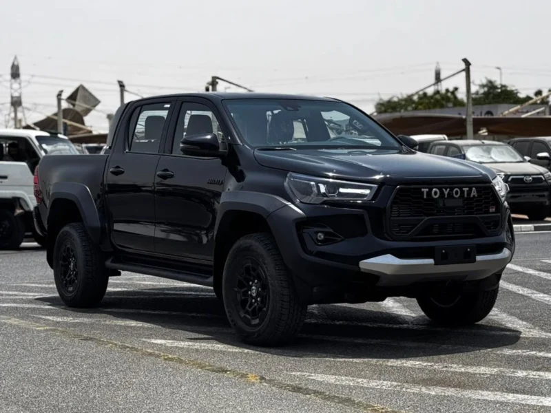 2025 Toyota Hilux GR Sport 2.8 Litres 4 Cylinders Diesel Engine Black Pickup Truck Automatic