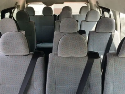 2025 Toyota Hiace GL Highroof 2.5 Litres 4 Cylinders Diesel Engine MT White Grey Van