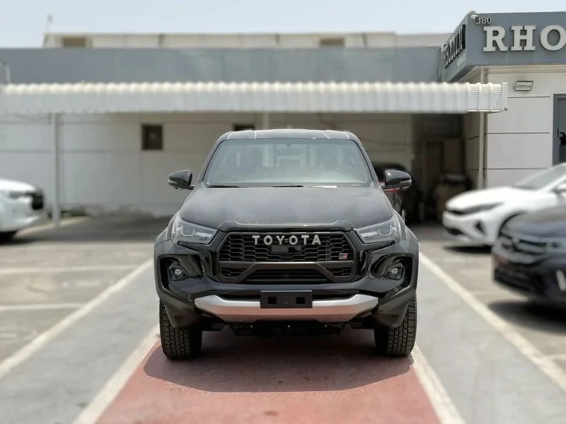2025 Toyota Hilux GR 4.0 Litres 6 Cylinders Petrol Engine Black Pickup Truck GCC Specs