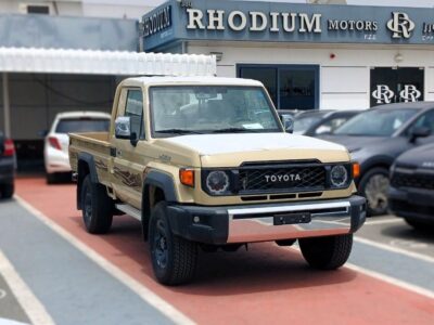 2026 Toyota Land Cruiser Pick Up LC79 Single Cab 2.8L 4 Cylinders Diesel MT Beige Pickup Truck