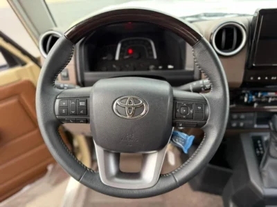 2025 Toyota Land Cruiser 70 LX 2.8 Litres 4 Cylinders Diesel Engine Beige Tan SUV GCC Specs