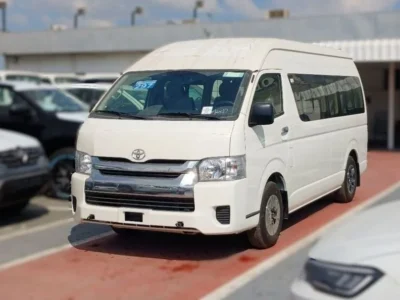2025 Toyota Hiace GL Highroof 2.5 Litres 4 Cylinders Diesel Engine MT White Grey Van