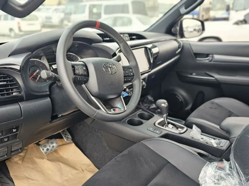 2025 Toyota Hilux GR 2.8 Litres 4 Cylinders Diesel Engine Black Pickup Truck Automatic