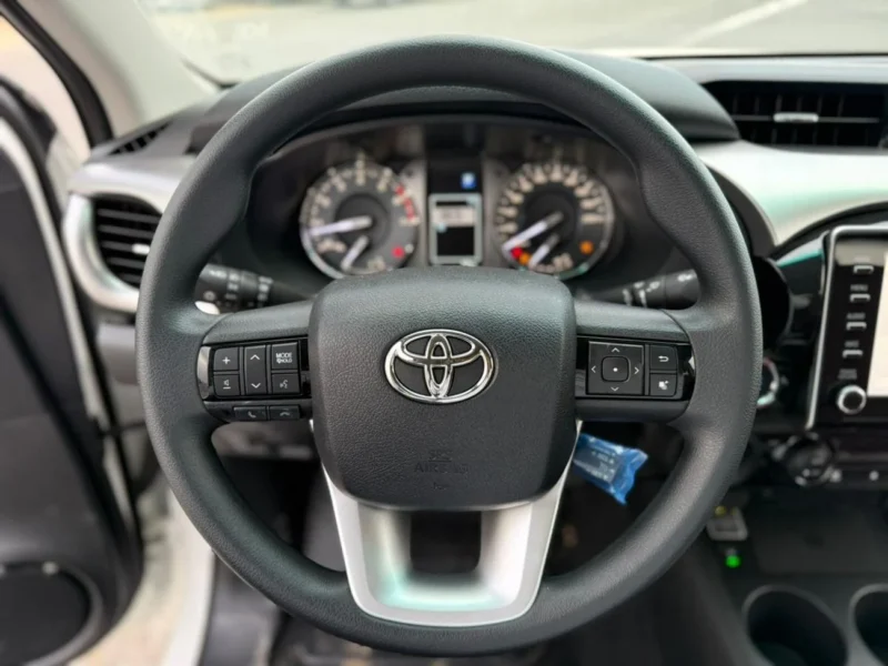 2026 Toyota Hilux GLX-S 2.7 Litres 4 Cylinders Petrol Engine White Maroon Pickup Truck GCC Specs