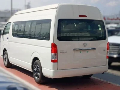 2025 Toyota Hiace GL Highroof 2.5 Litres 4 Cylinders Diesel Engine MT White Grey Van