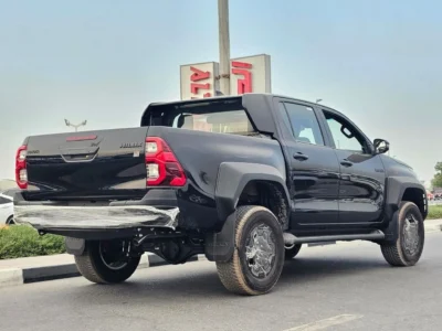2025 Toyota Hilux GR 2.8 Litres 4 Cylinders Diesel Engine Black Pickup Truck Automatic