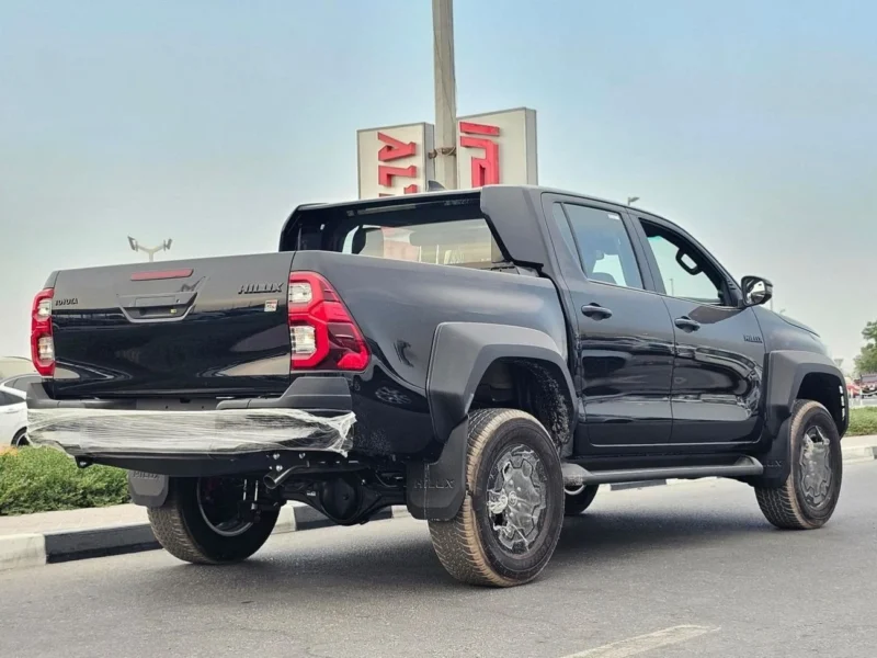 2025 Toyota Hilux GR 2.8 Litres 4 Cylinders Diesel Engine Black Pickup Truck Automatic