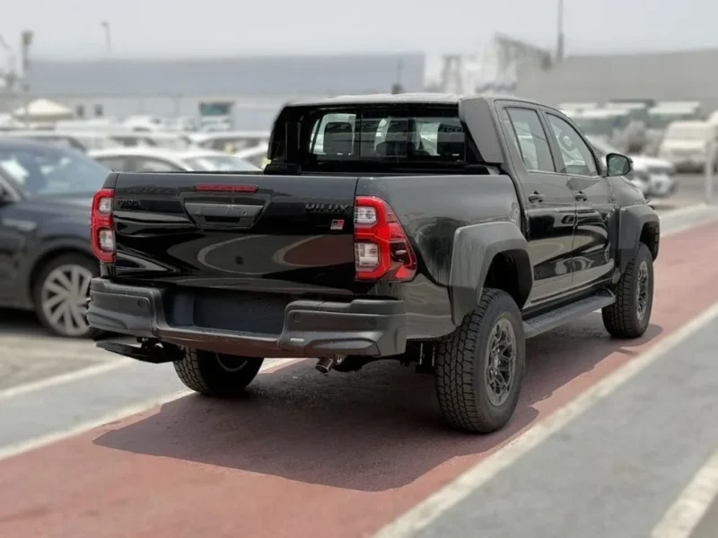 2025 Toyota Hilux GR 4.0 Litres 6 Cylinders Petrol Engine Black Pickup Truck GCC Specs