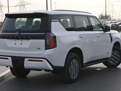 2026 Nissan Patrol LE TYPE 2 3.5 Litres Twin Turbo 6 Cylinders Petrol Engine White Black SUV GCC