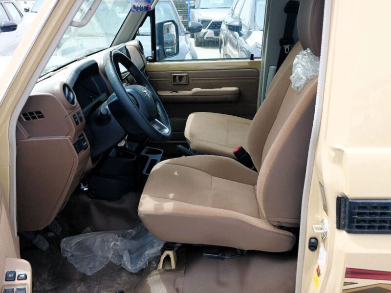 2026 Toyota Land Cruiser Pick Up LC79 Single Cab 2.8L 4 Cylinders Diesel MT Beige Pickup Truck