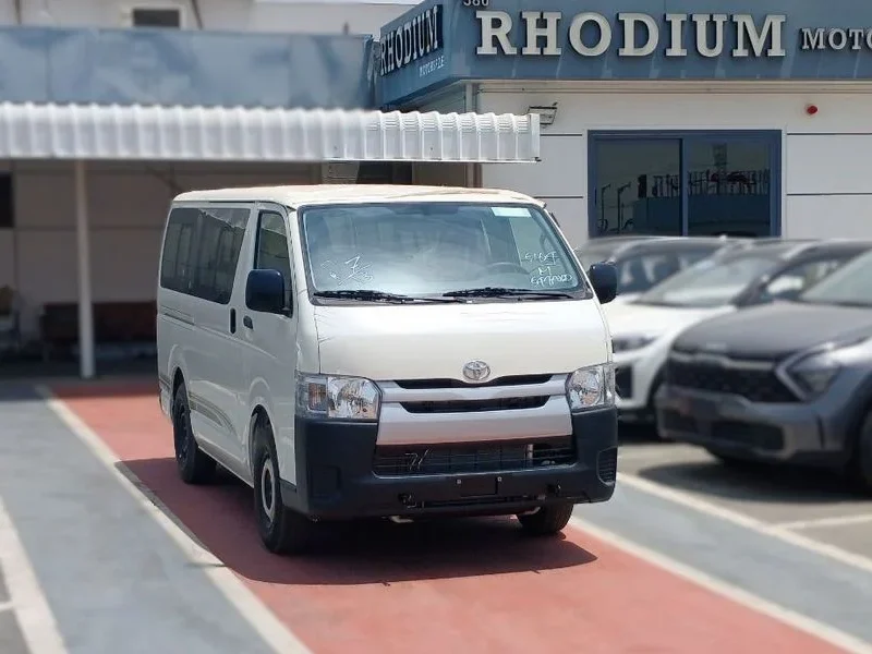 2026 Toyota Hiace 2.5 Litres 4 Cylinders Diesel Engine Manual Passenger White Black Van