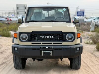 2025 Toyota Land Cruiser Pick Up LC79 4.0L 6 Cylinders Engine Single CAB Beige Brown GCC Specs