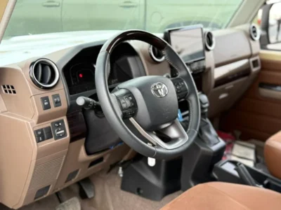 2025 Toyota Land Cruiser 70 LX 2.8 Litres 4 Cylinders Diesel Engine Beige Tan SUV GCC Specs