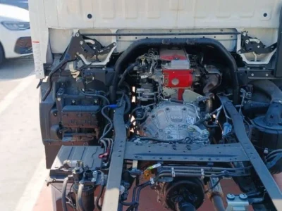 2025 Hino 300 Diesel Manual 4x2 Chassis 4.0L 6 Cylinders Diesel Engine White Grey Truck