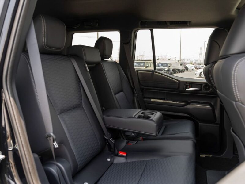 2025 Toyota Prado Premium 2.4 Liters 4 Cylinders Petrol Engine Black SUV Automatic