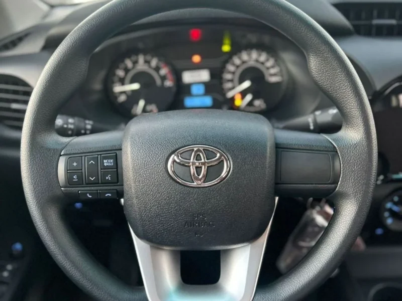 2026 Toyota Hilux 2.7 Litres 4 Cylinders Petrol Engine White Red Pickup Truck GCC Specs