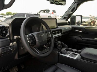2025 Toyota Prado Premium 2.4 Liters 4 Cylinders Petrol Engine Black SUV Automatic