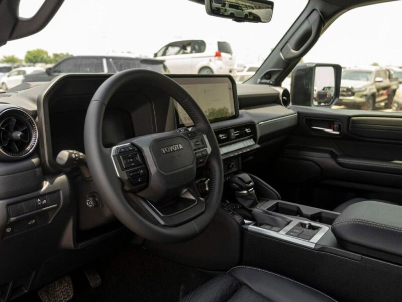 2025 Toyota Prado Premium 2.4 Liters 4 Cylinders Petrol Engine Black SUV Automatic