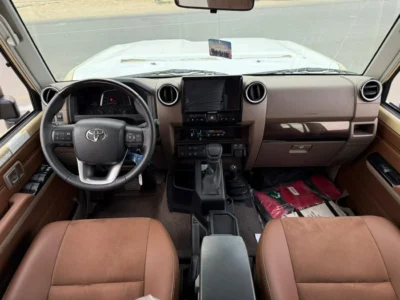 2025 Toyota Land Cruiser 70 LX 2.8 Litres 4 Cylinders Diesel Engine Beige Tan SUV GCC Specs