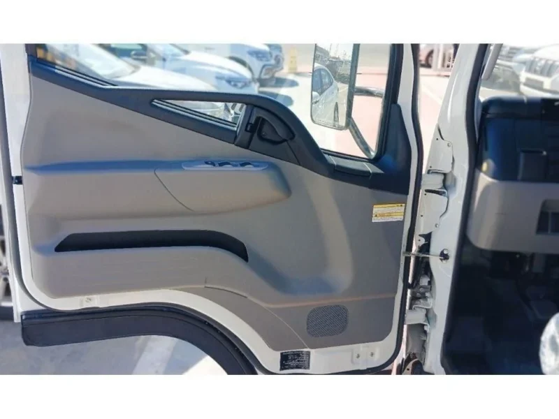 2025 Mitsubishi Canter Cargo Body 4.2L 6 Cylinders Diesel Engine MT White Black Truck GCC